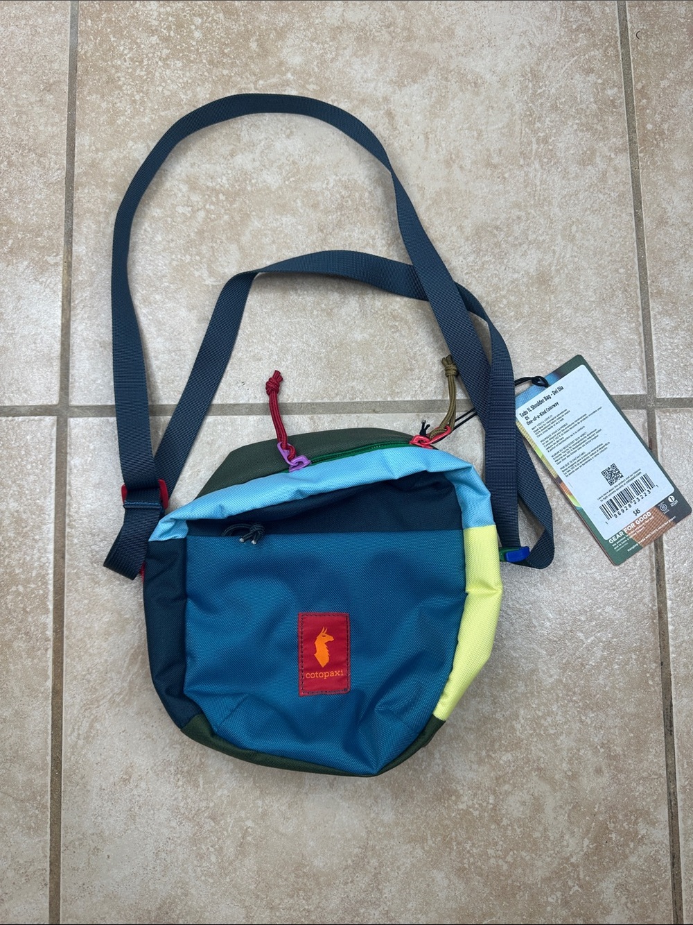 Cotopaxi Todo 1L Shoulder Bag Del Dia One-of-a-Kind Colorway